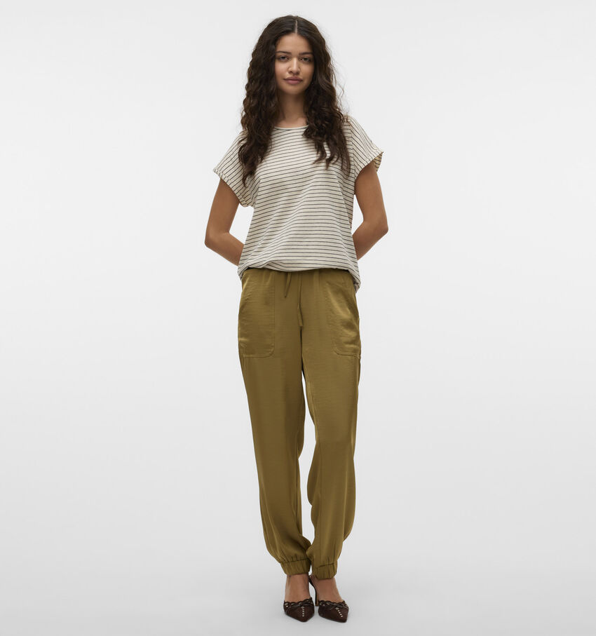 Vero Moda Marys Kaki Cargo broek