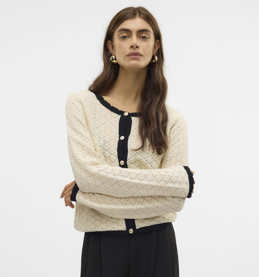 Vero Moda Jackie Beige Cardigan