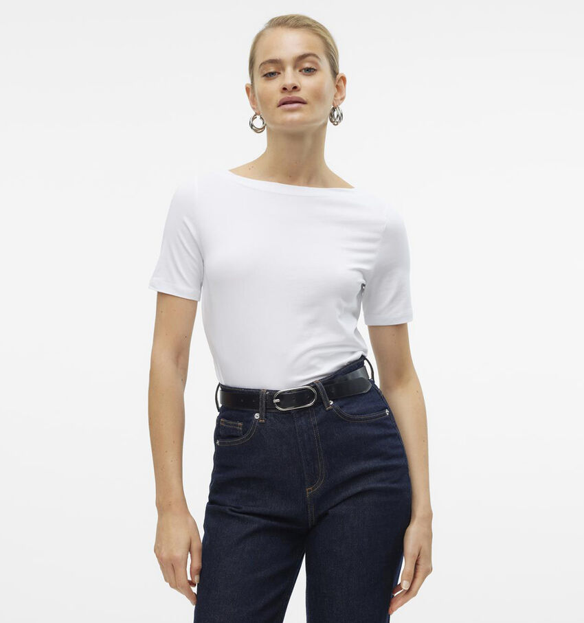 Vero Moda Panda Witte T-shirt