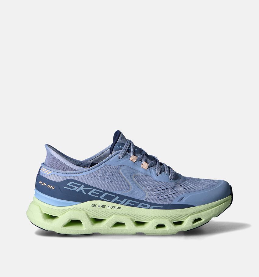 Skechers Glide Step Adults Blauwe Sneakers