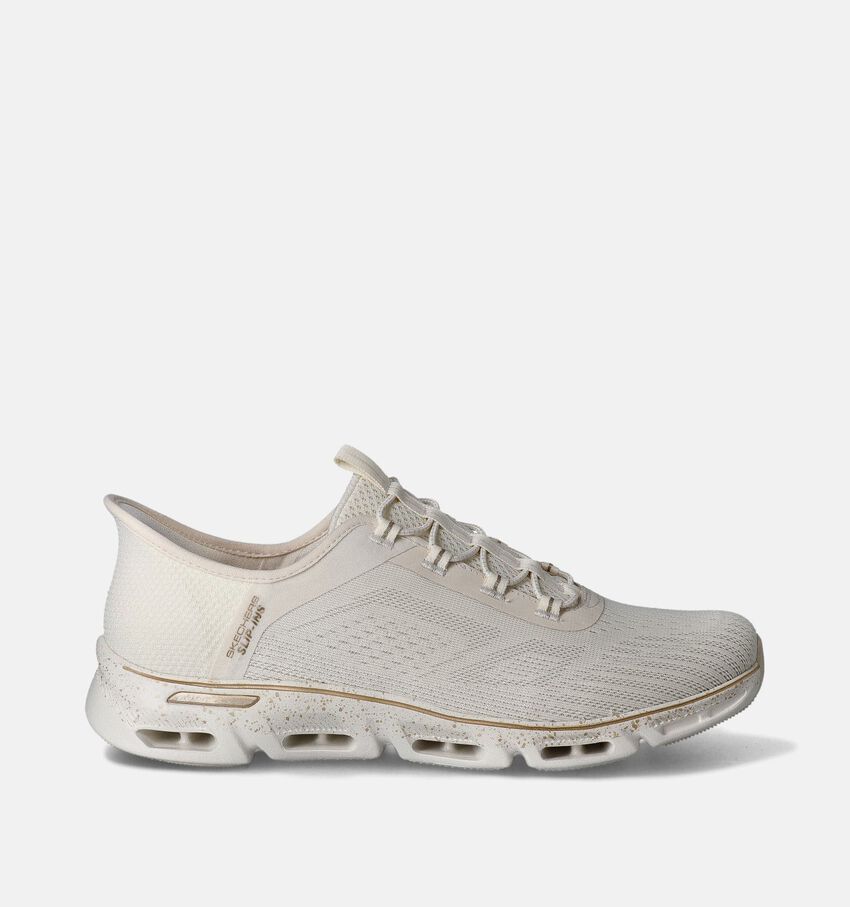 Skechers Glide Step Gratify Space Baskets en Beige