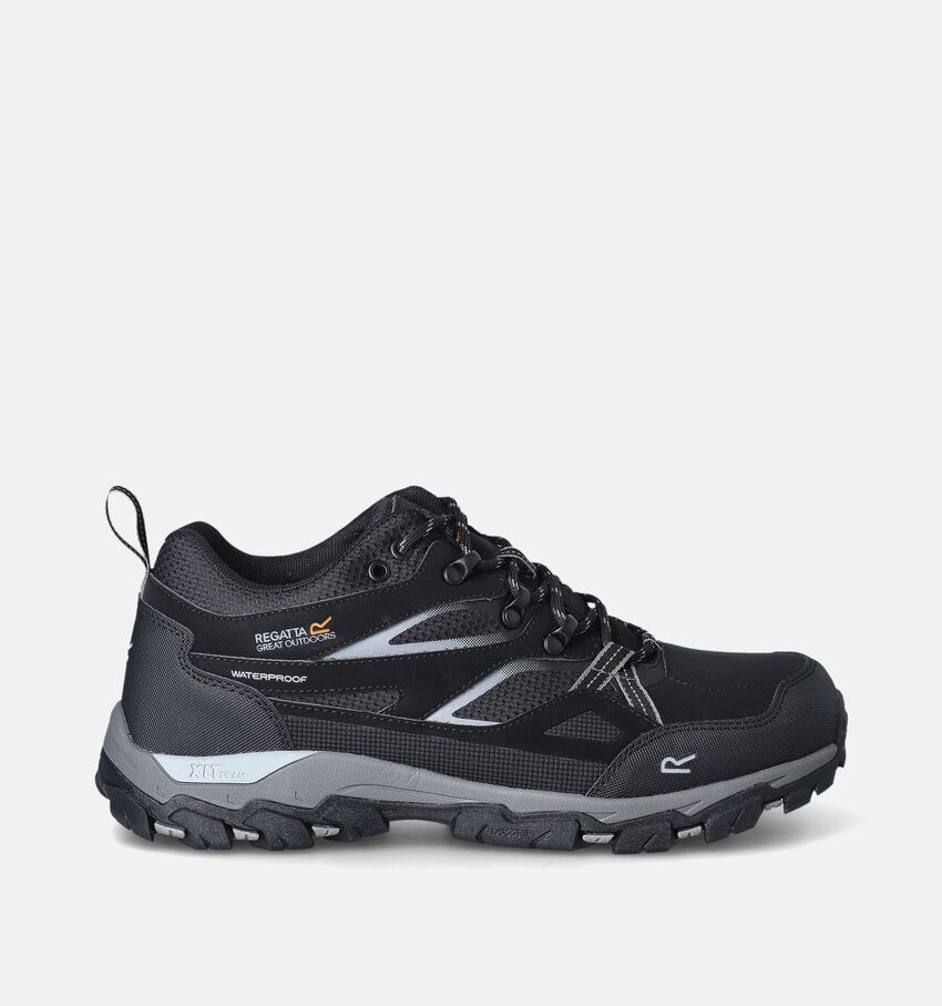 Regatta Holcombie III Low Zwarte Waterdichte Wandelschoenen