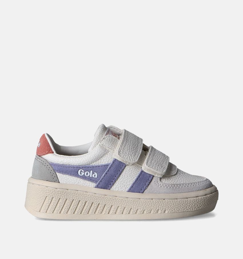 Gola 162 Granslam Trident Strap Baskets en Blanc