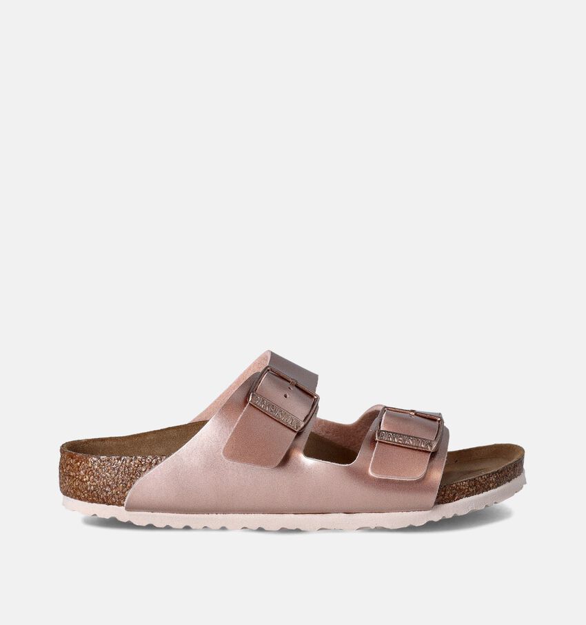 Birkenstock Arizona Nu-pieds en Or rose