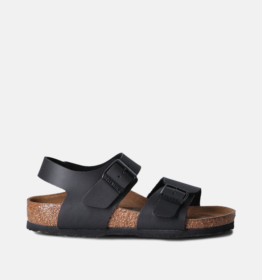 Birkenstock New York Zwarte Sandalen