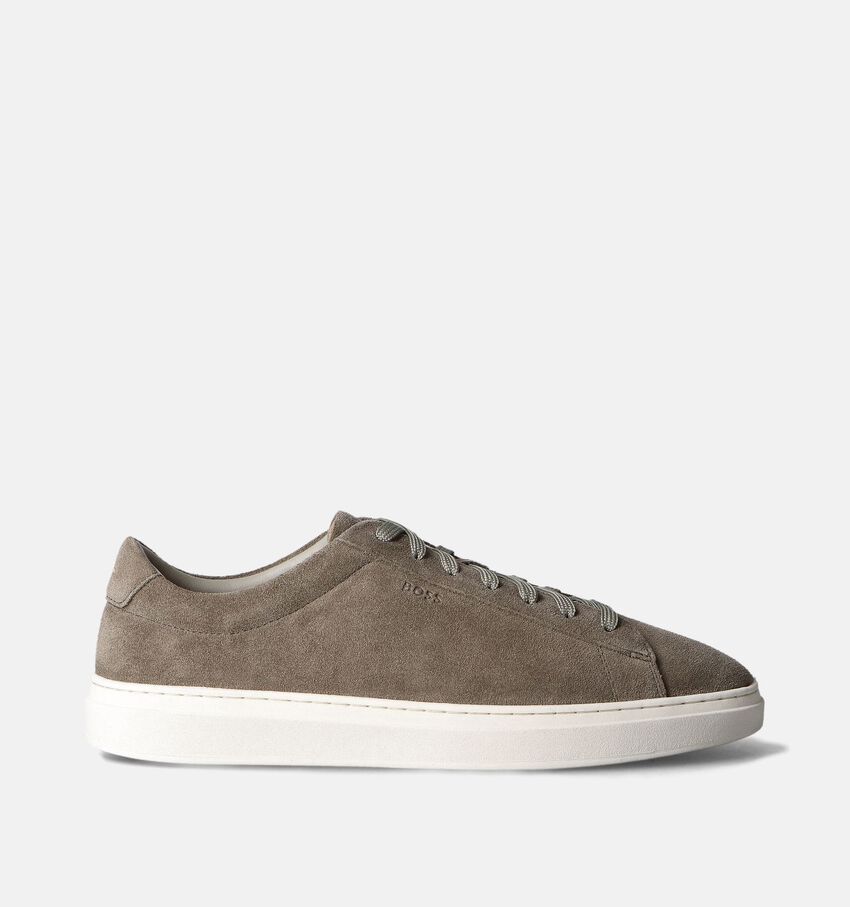 BOSS Kieran Tenn Kaki Veterschoenen