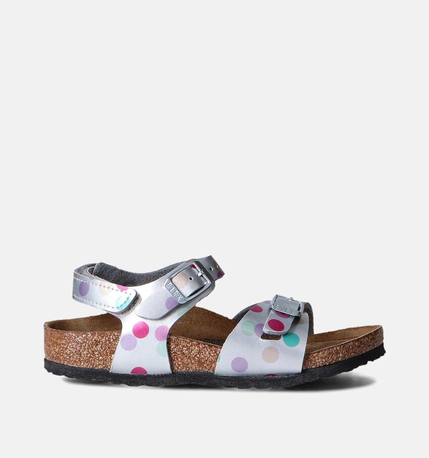 Birkenstock Rio Zilveren Sandalen