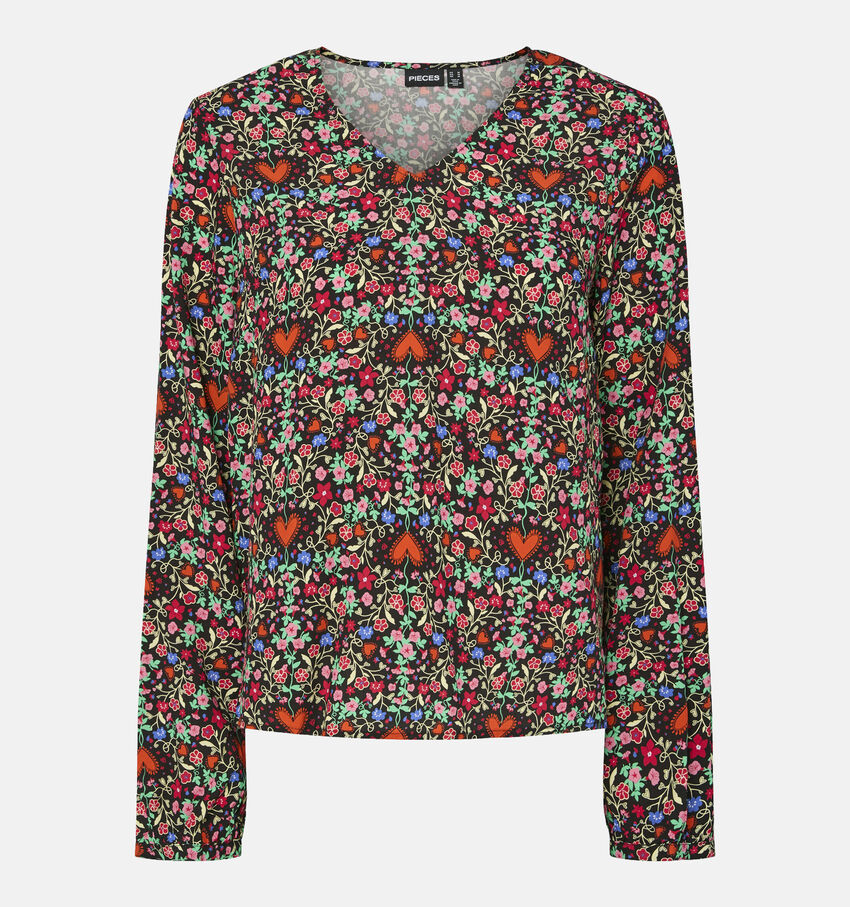 Pieces Solaris Rode Blouse