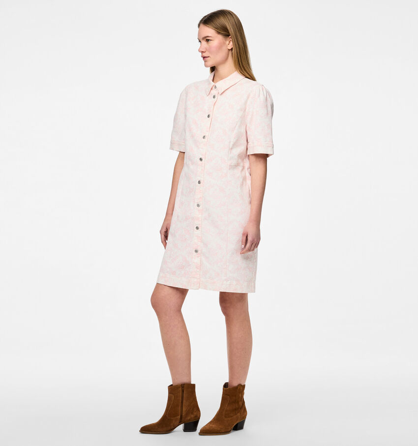 Pieces Salume Beige Hemdjurk