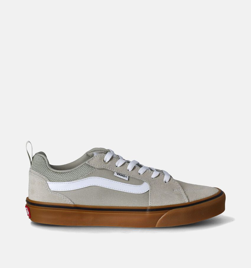 Vans Filmore Baskets pour skate en Vert Khaki