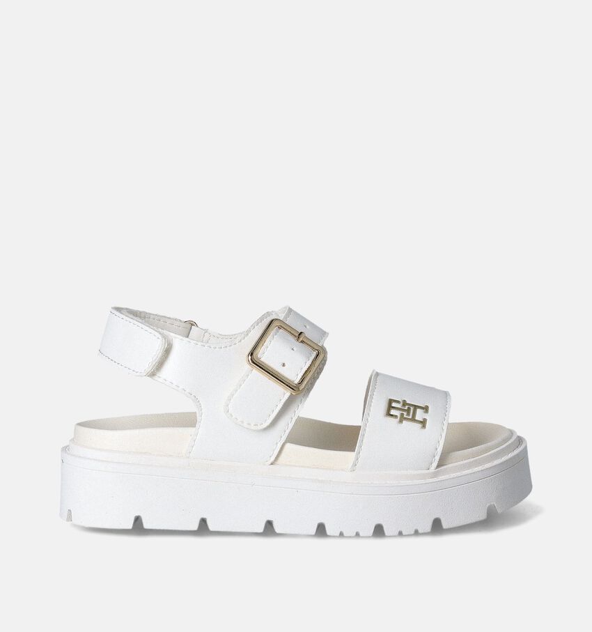 Tommy Hilfiger Ecru Chunky Sandalen