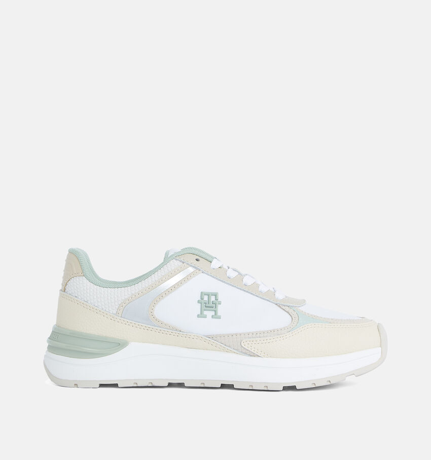 Tommy Hilfiger Casual Fashion Runner Beige Sneakers