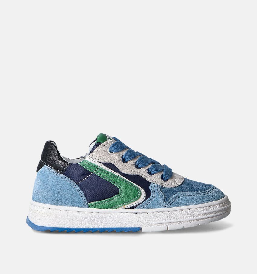 STONES and BONES Parry Blauwe Veterschoenen