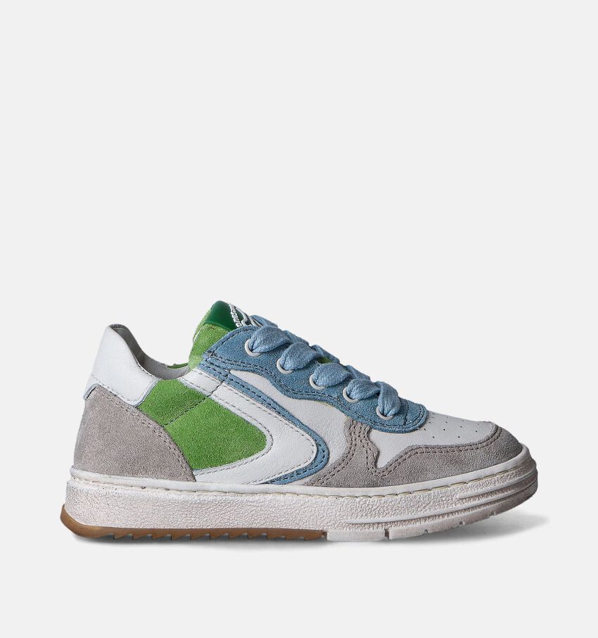 STONES and BONES Parry Witte Rits/veter schoenen