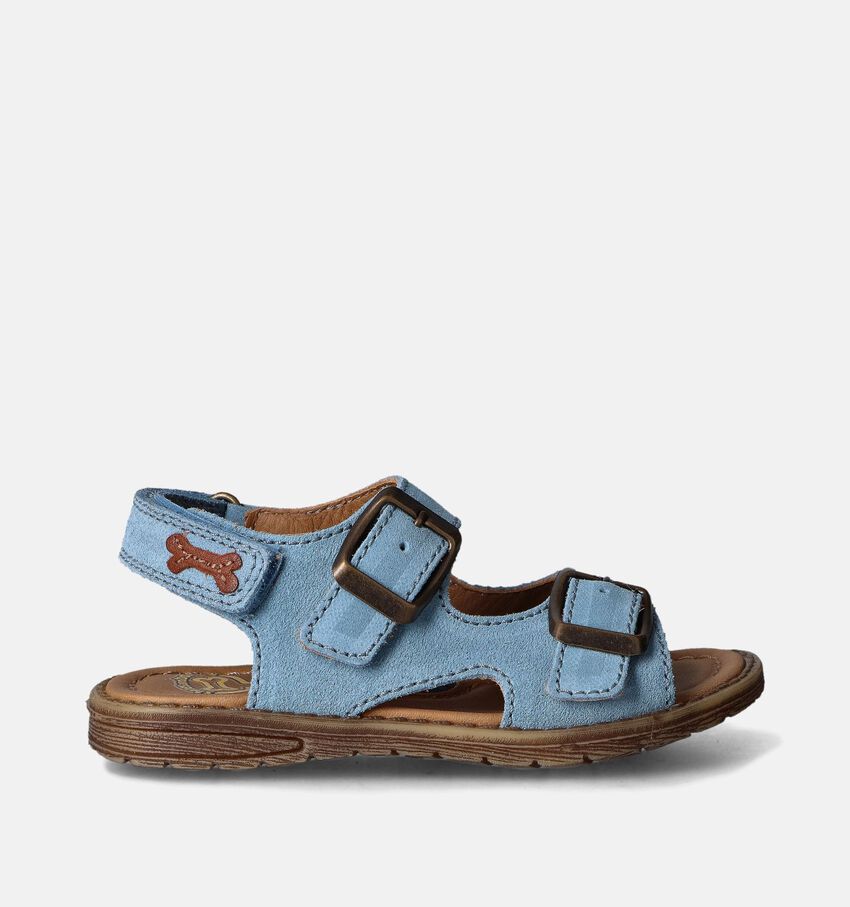 STONES and BONES Dardo Blauwe Sandalen