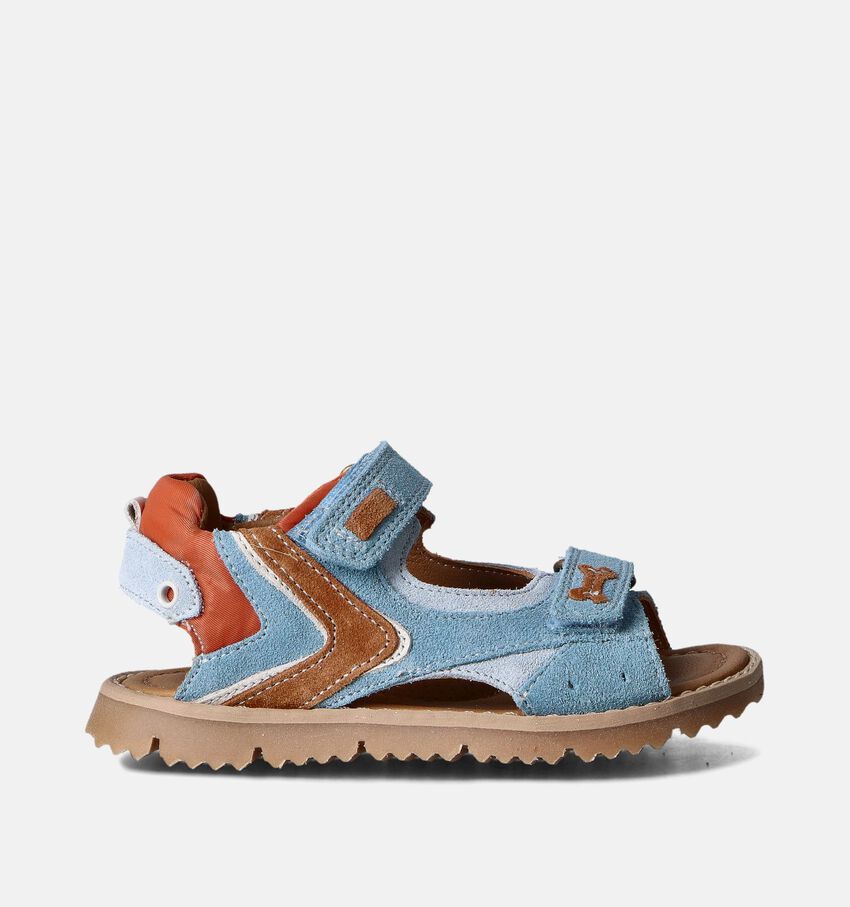 STONES and BONES Liunt Blauwe Sandalen