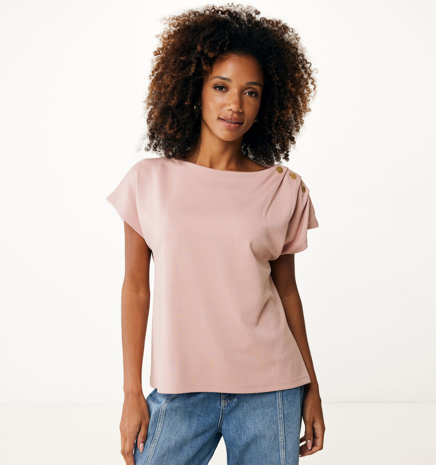 Mexx T-shirt en Rose