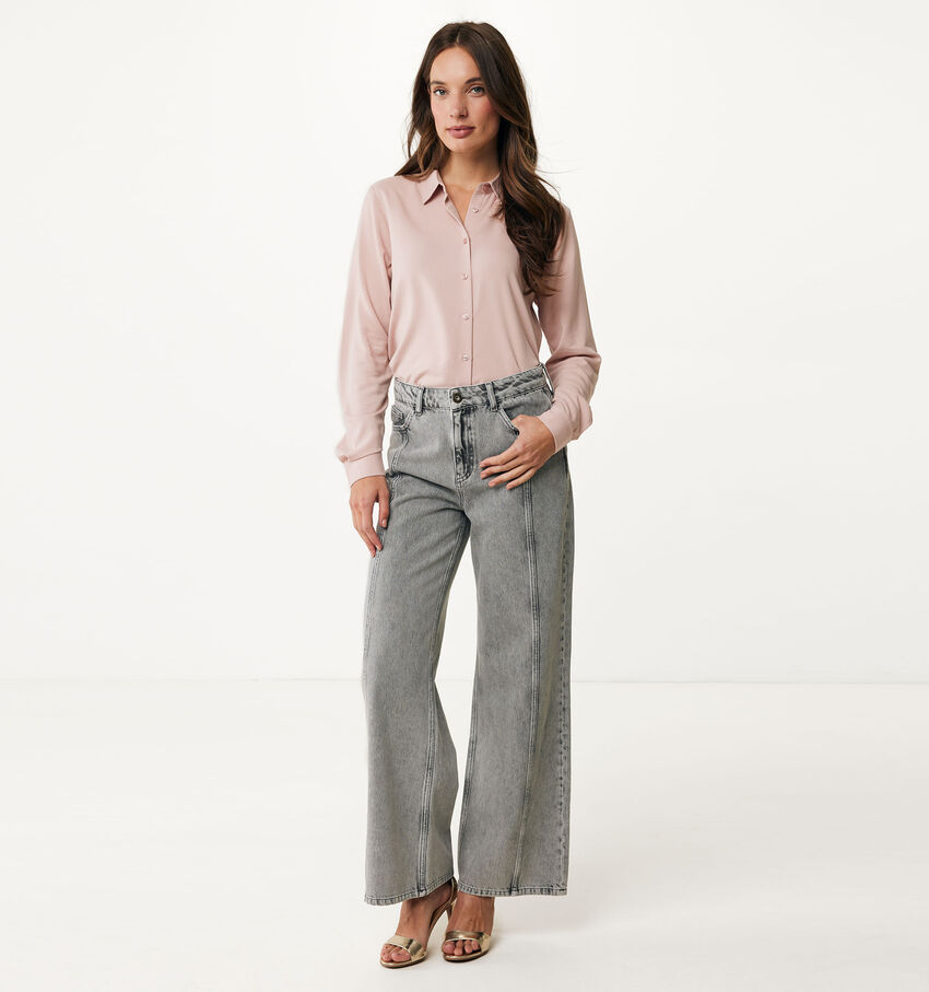 Mexx Grijze Straight Leg Jeans