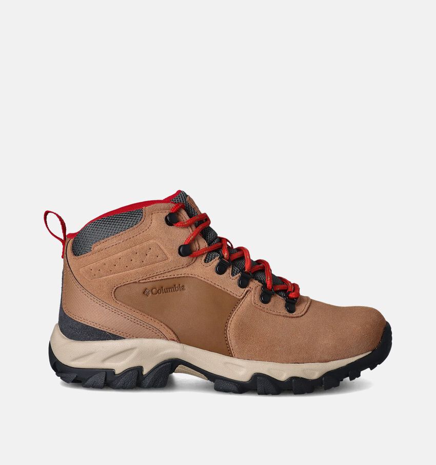 Columbia Newton Ridge Waterproof Chaussures de marche montantes en Cognac