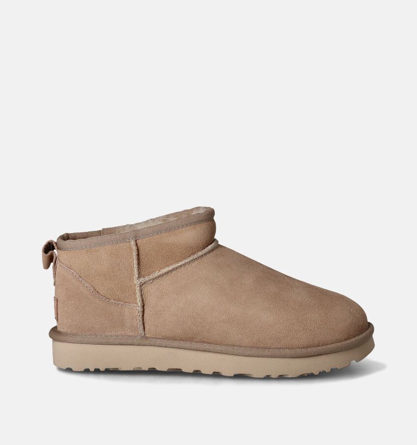 UGG Classic Ultra Mini Bottines en Beige