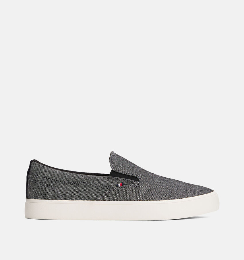 Tommy Hilfiger HI Vulc Low Slip-on Instappers Grijs