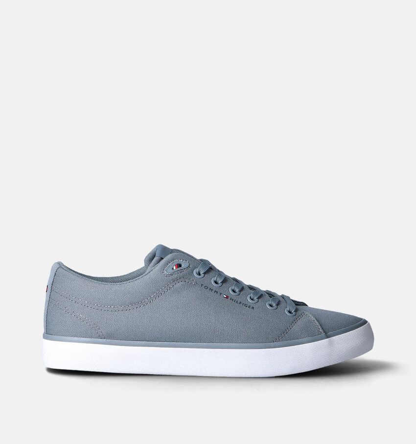 Tommy Hilfiger Grijze Canvas Veterschoenen