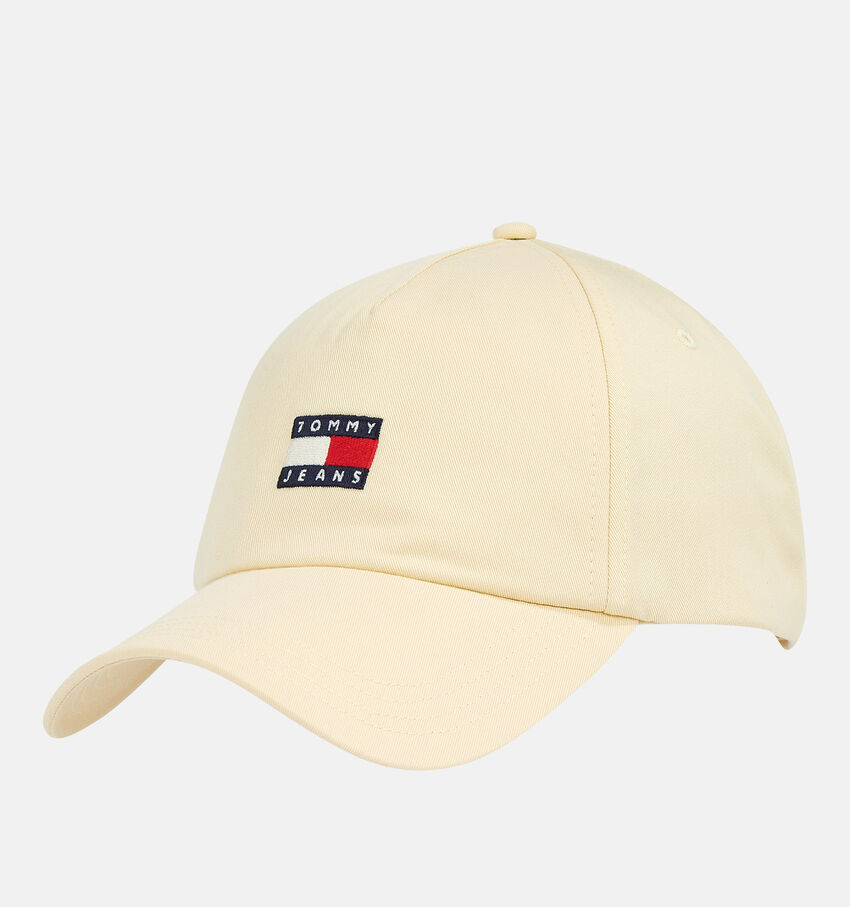 TH Tommy Jeans Heritage Core 5 Panel Gele Pet