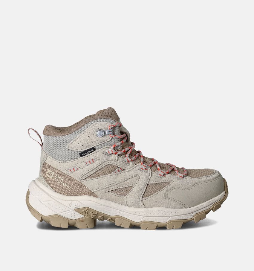 Jack Wolfskin Vojo Tour Texapore Mid Beige Wandelschoenen