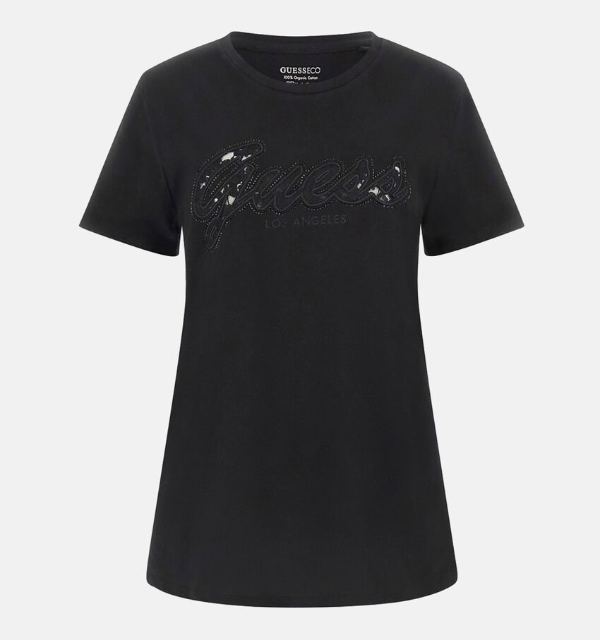 Guess T-shirt en Noir