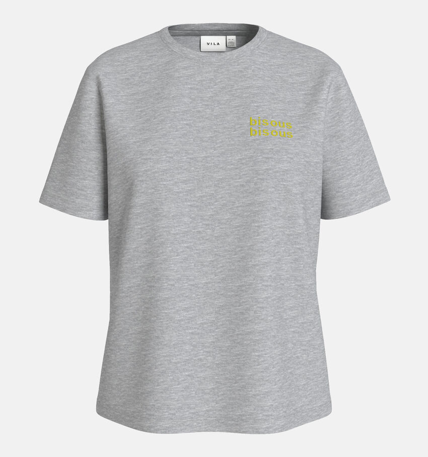 Vila Sybil Grijs T-shirt