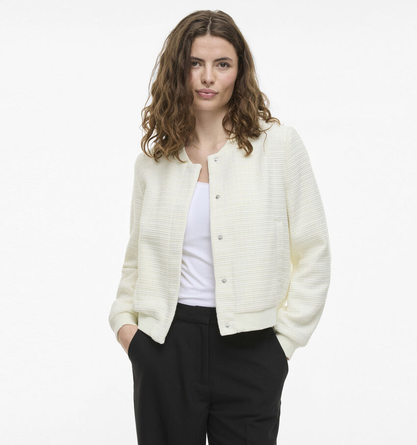 Vila Aryl Ecru Bomber jas
