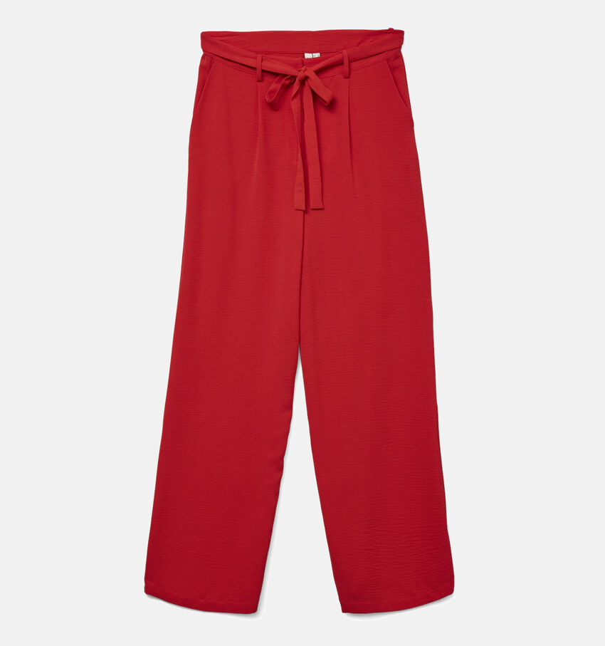 Vero Moda Badina Rode Wijde Broek