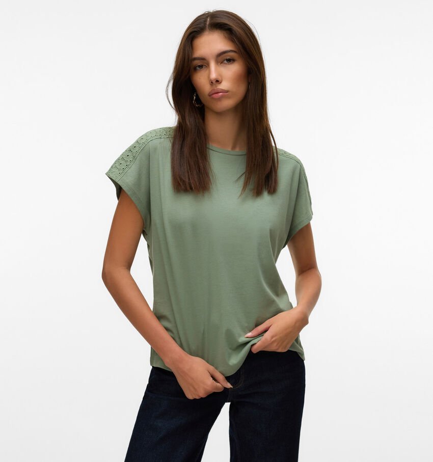 Vero Moda Emmy Groen T-shirt