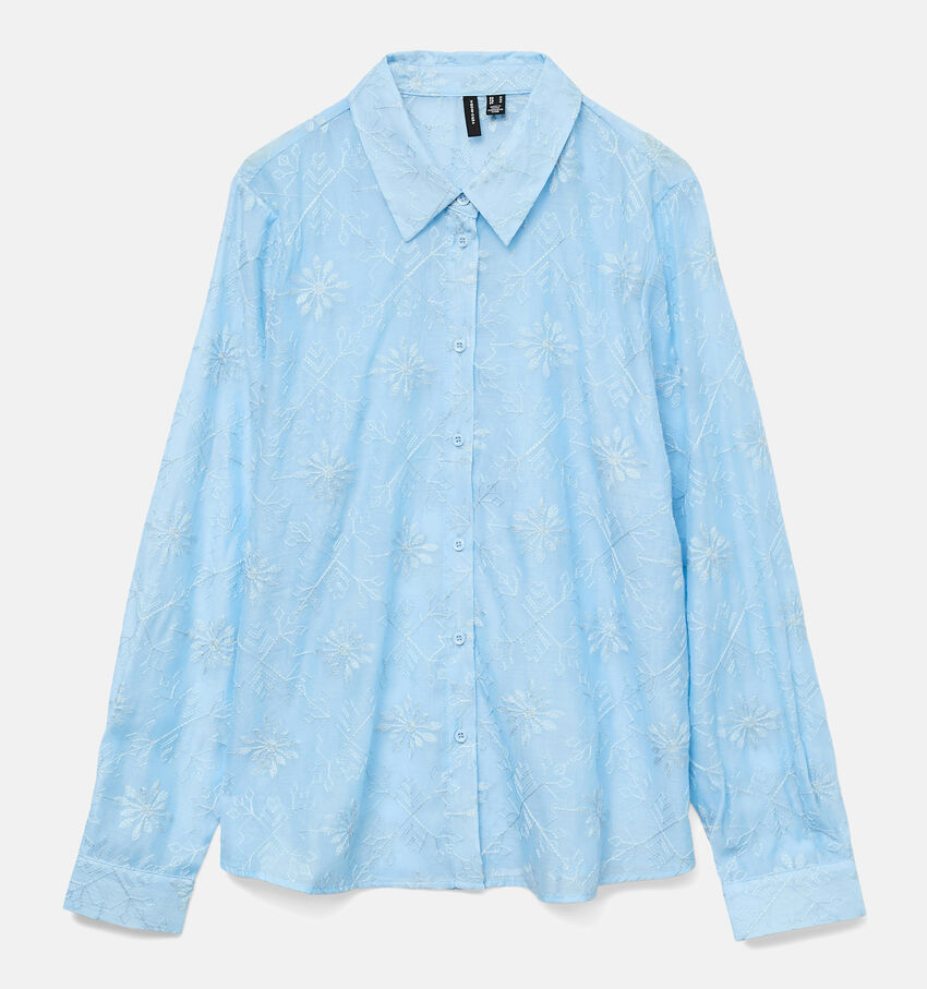Vero Moda Nane Blauw Hemd