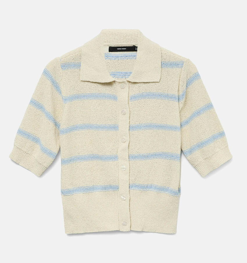 Vero Moda Cherry Pull avec des boutons en Beige