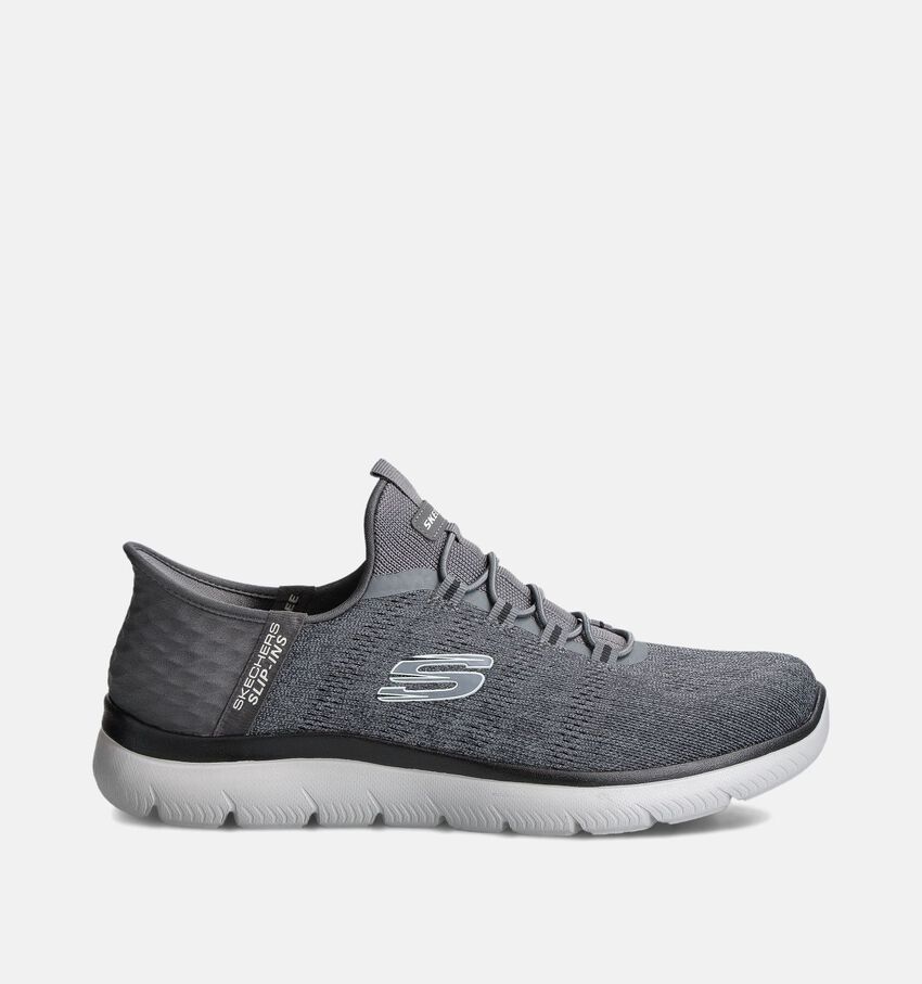 Skechers Summits Key Pace Grijze Slip-ins