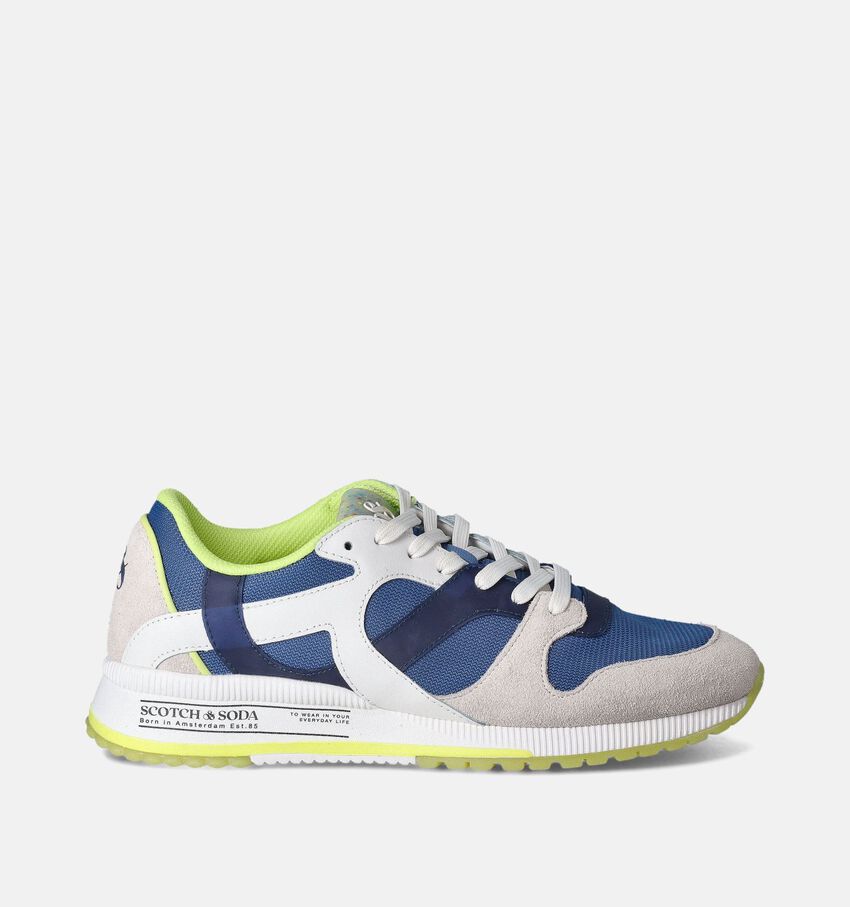 Scotch & Soda Vivex Blauwe Veterschoenen