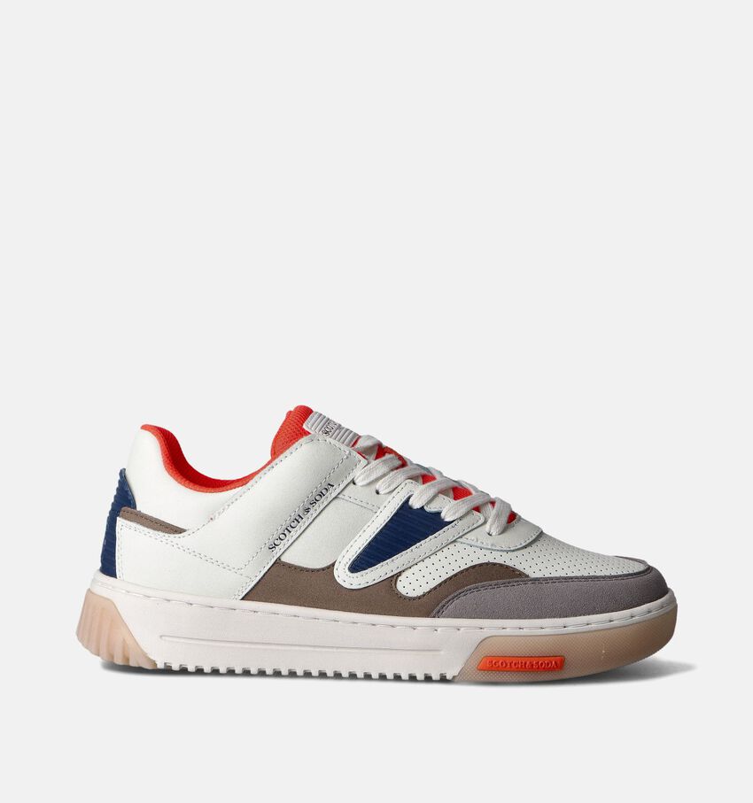 Scotch & Soda New Cup Beige Veterschoenen