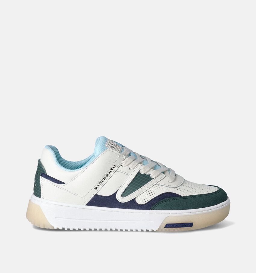 Scotch & Soda New Cup Groene Sneakers