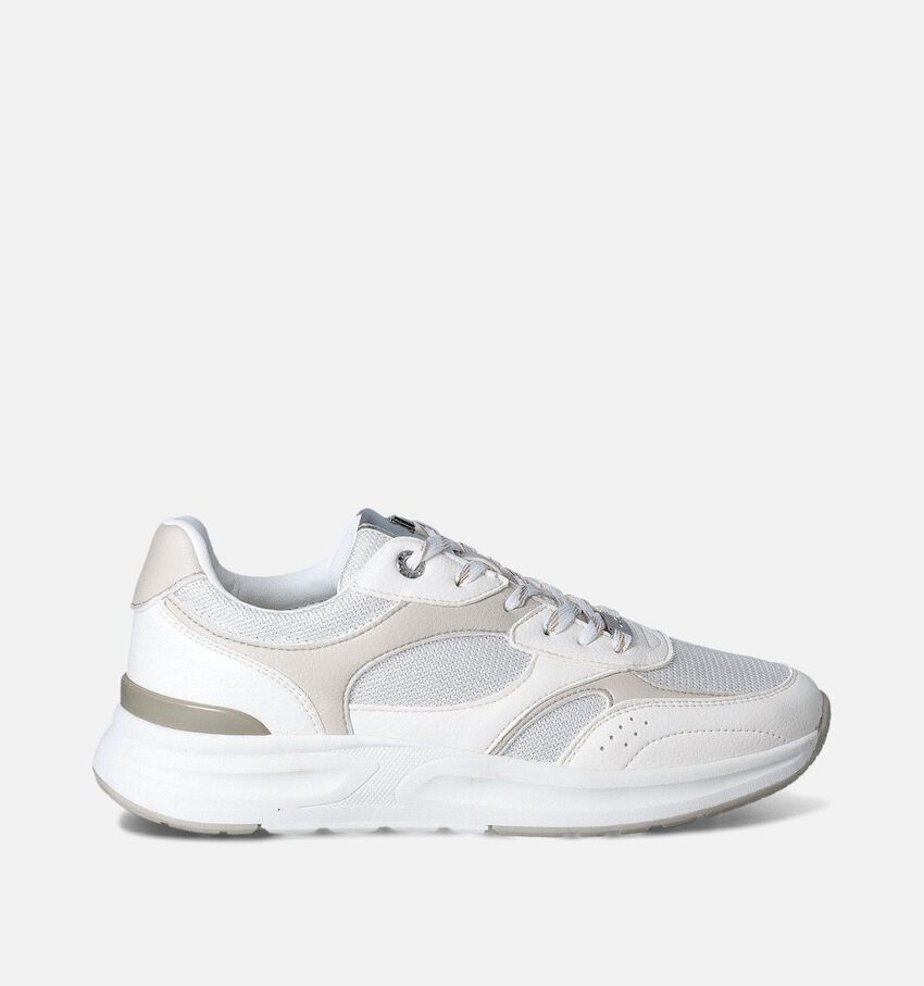 Mexx Roco Plump Veterschoenen Wit