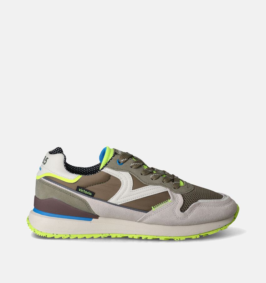 Victoria Baskets basses en Vert kaki