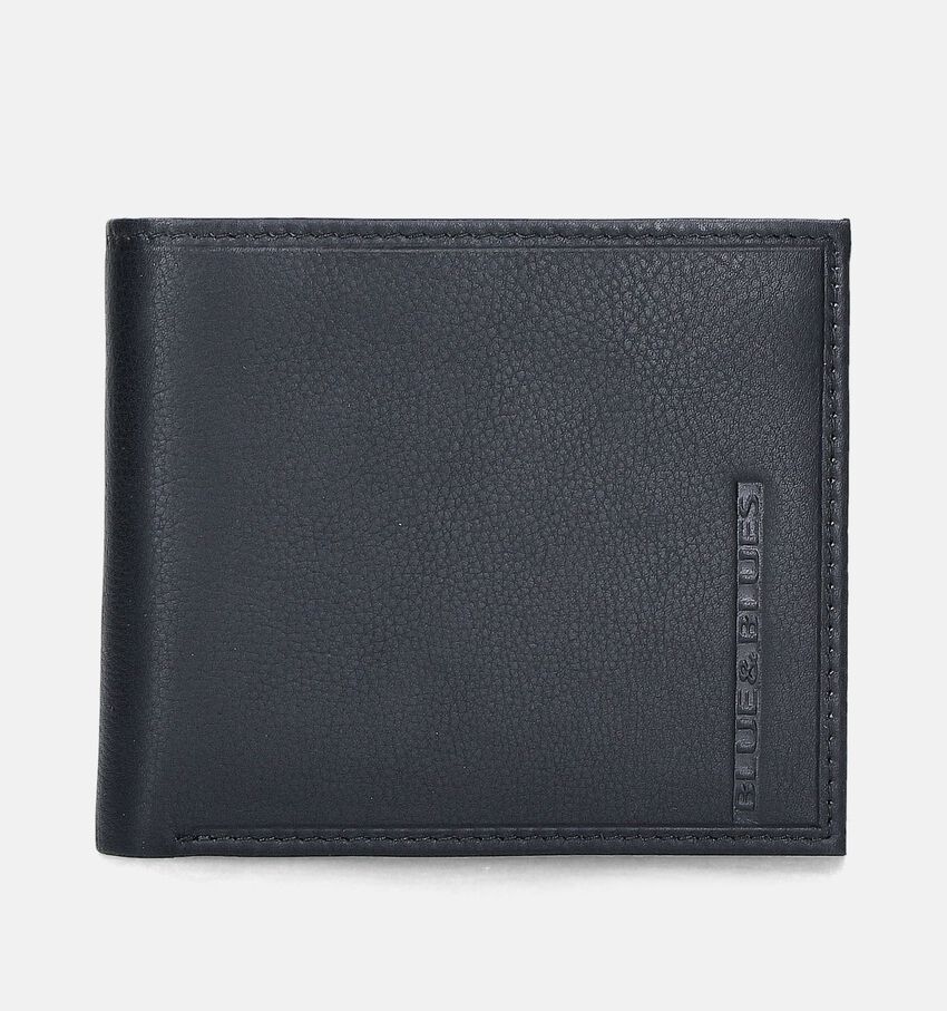 Euro-Leather Zwarte Portefeuille