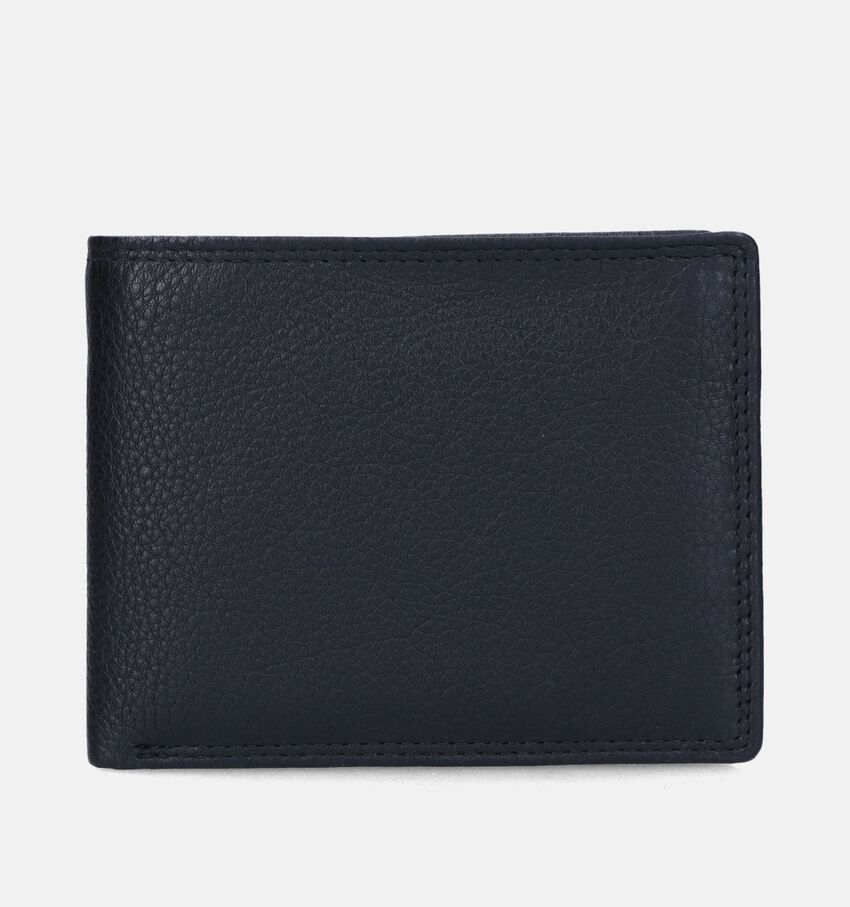 Euro-Leather Zwarte Portefeuille