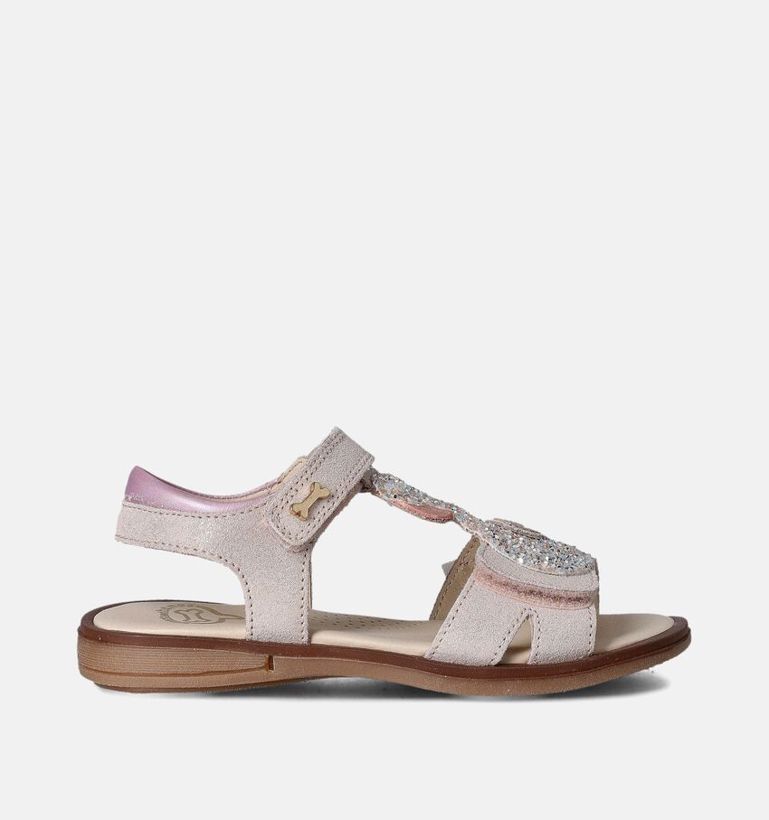 STONES and BONES Swap Roze Sandalen