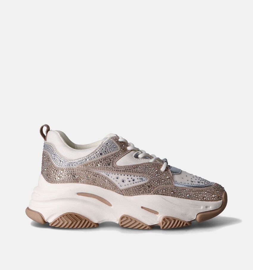 Steve Madden Privy Gouden Chunky sneakers