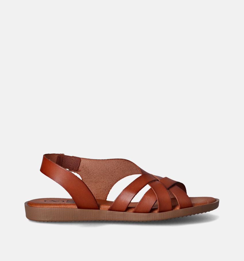 Hee Cognac Sandalen