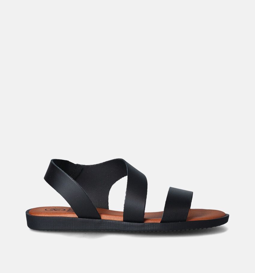 Hee Zwarte Sandalen