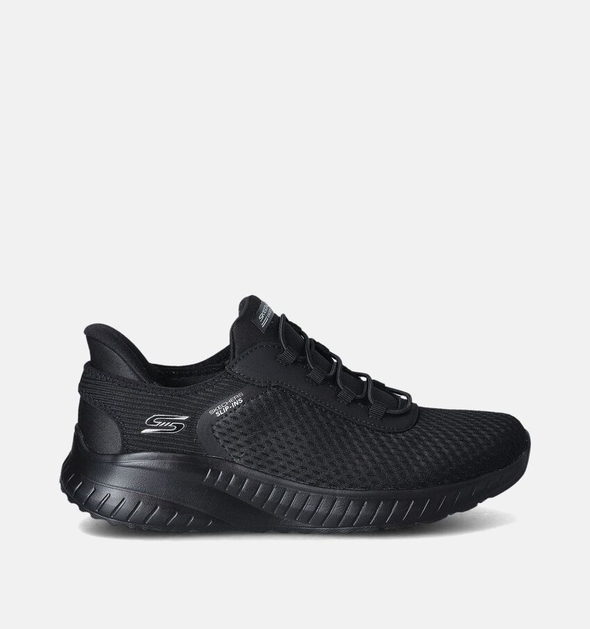 Skechers Bobs Sport Squad Slip-ins en Noir