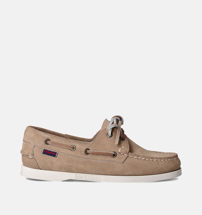 Sebago Portland Flesh Out Chaussures bateau en Beige