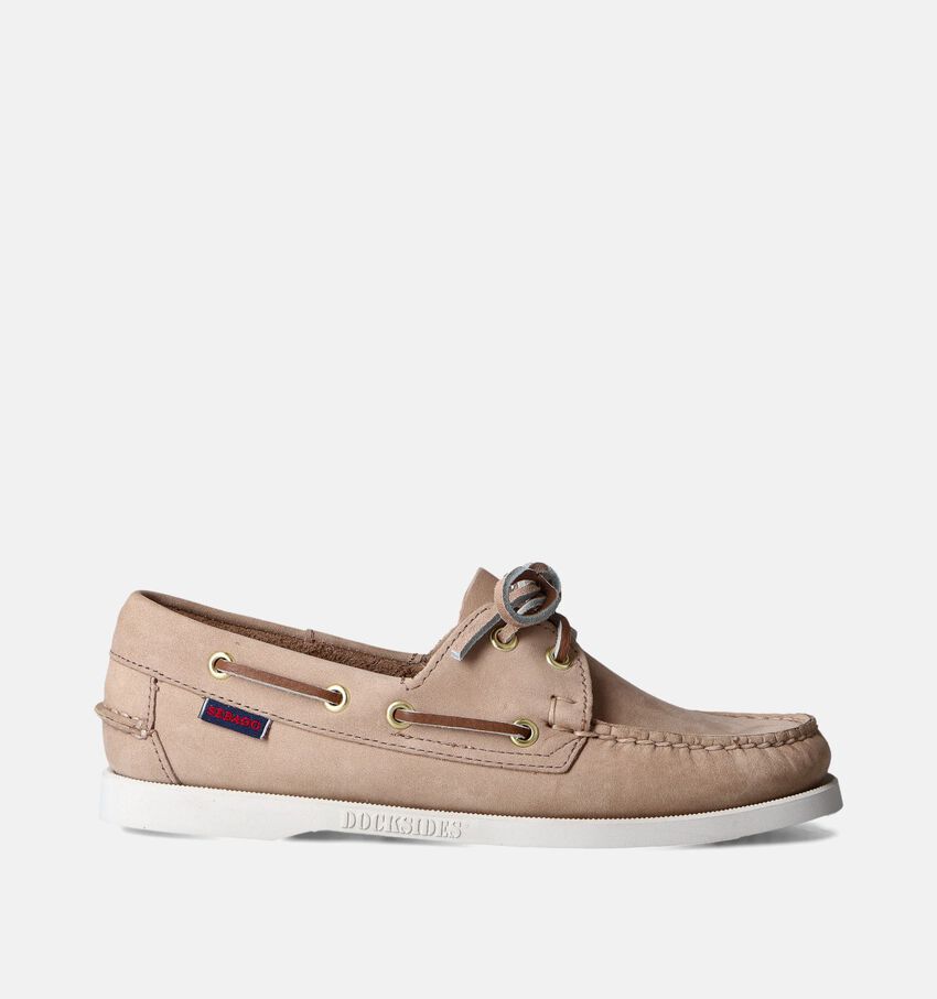 Sebago Portland Chaussures bateau en Beige